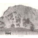 1916, view from 3rd Street – note the addition of the stone wall, which still exists today!
